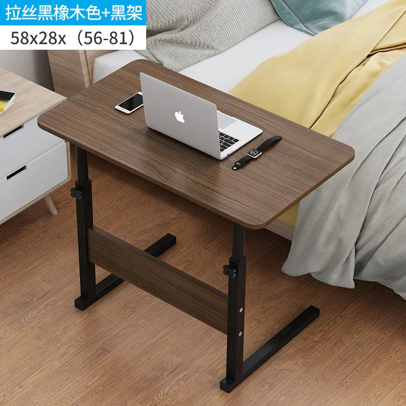 Elevating and Moving Bedside Table, Computer, Home Bedroom Desk, Dormitory Desk, Lazy Person, Easy Student Writing Desk