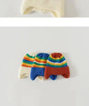 Cute Bear Baby Beanies Hat New Autumn Winter Kid Girl Boy Frog Rainbow Caps Warm Knitted Hats Skullies Toddler Cap Korean Style