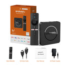 Global Version Mortal Smart Streaming Media TV Box Android13 AllwinnerH313  Bluetooth Google Assistant 2.4G&5G Wifi 4KHD Q1
