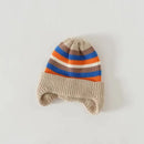 Cute Bear Baby Beanies Hat New Autumn Winter Kid Girl Boy Frog Rainbow Caps Warm Knitted Hats Skullies Toddler Cap Korean Style