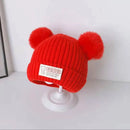 Cute Bear Baby Beanies Hat New Autumn Winter Kid Girl Boy Frog Rainbow Caps Warm Knitted Hats Skullies Toddler Cap Korean Style