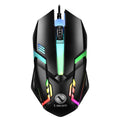 USB Wired Keyboard RGB Color Gaming Keyboard Mechanical Feel keyboard 104 Keys Standard Keyboard for Windows Laptop Computer