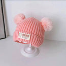 Cute Bear Baby Beanies Hat New Autumn Winter Kid Girl Boy Frog Rainbow Caps Warm Knitted Hats Skullies Toddler Cap Korean Style