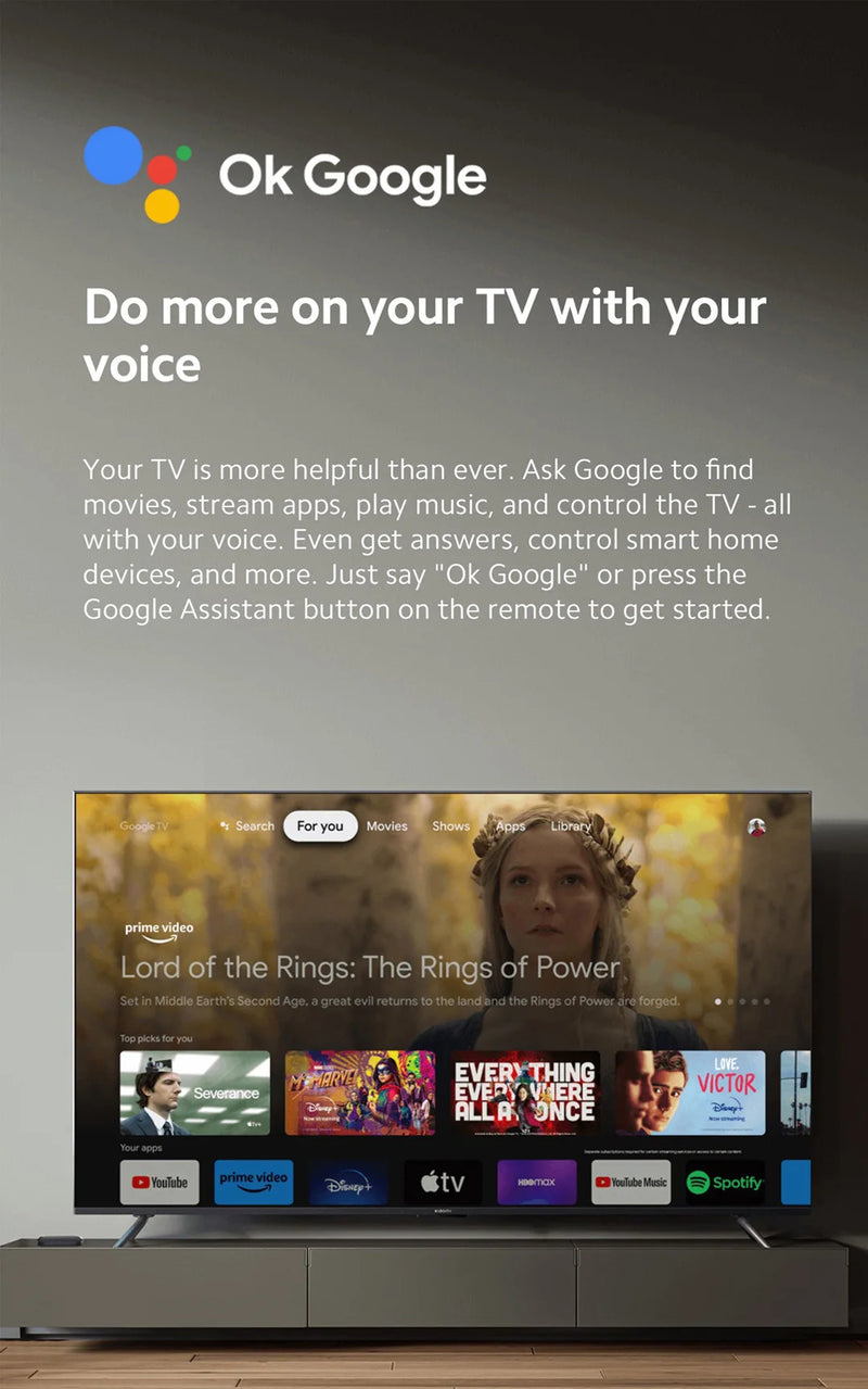 Global Version Xiaomi Mi TV Box 3nd Gen 4K Ultra HD Google TV Dolby Vision HDR10+ Google Assistant Smart Mi Box S Media Player