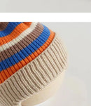 Cute Bear Baby Beanies Hat New Autumn Winter Kid Girl Boy Frog Rainbow Caps Warm Knitted Hats Skullies Toddler Cap Korean Style