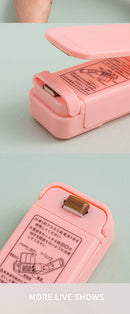 Mini Heat Bag Sealing Machine Package Sealer Bags Thermal Plastic Food Bag Closure Portable Sealer Packing Kitchen Accessories