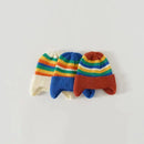 Cute Bear Baby Beanies Hat New Autumn Winter Kid Girl Boy Frog Rainbow Caps Warm Knitted Hats Skullies Toddler Cap Korean Style