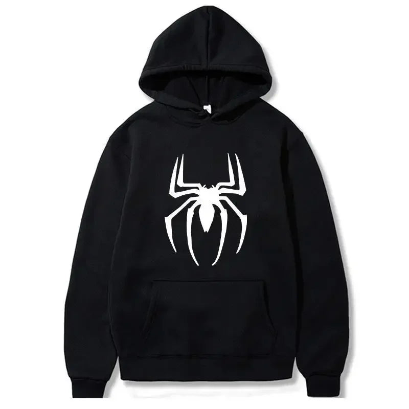 Popular Spider Sweater for Men and Women's Casual Tops Oversize Loose Hip Hop High Street Y2K Clothes Autumn Winter Season Coat