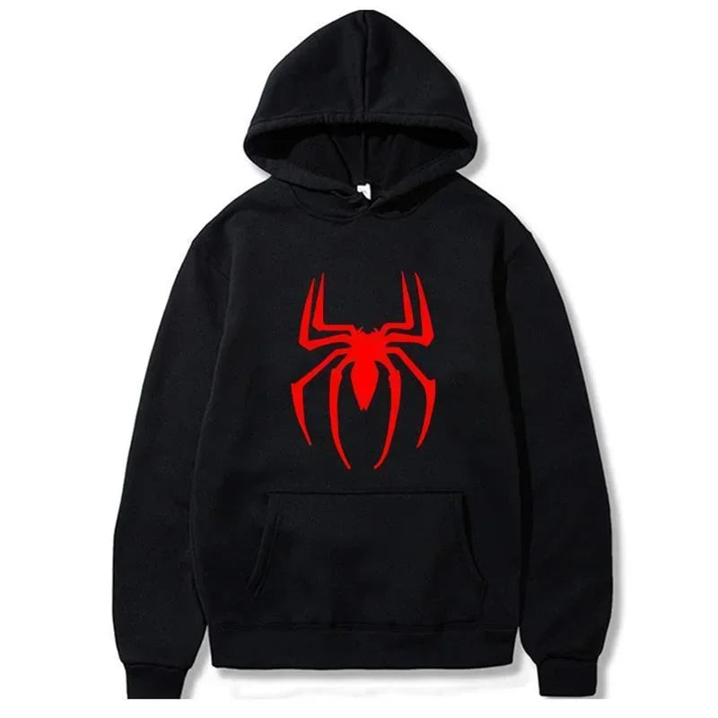 Popular Spider Sweater for Men and Women's Casual Tops Oversize Loose Hip Hop High Street Y2K Clothes Autumn Winter Season Coat