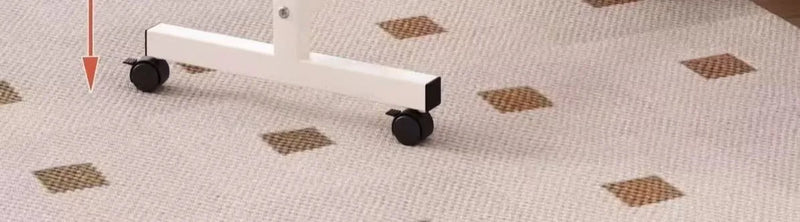 Folding Mobile Computer Simple Small Table with Roller Lifting Universal Wheel Desktop Bed Folding Table