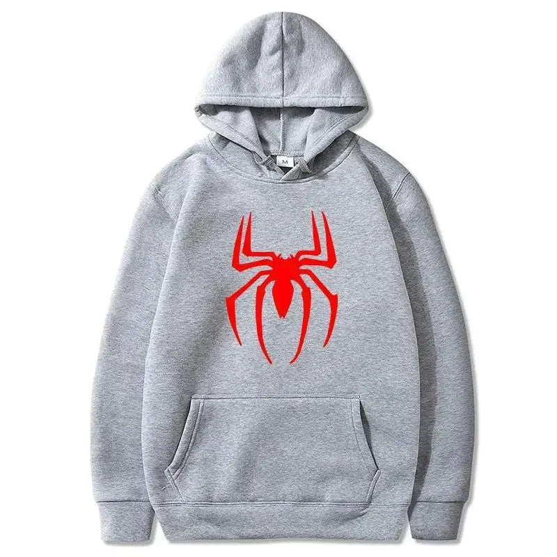 Popular Spider Sweater for Men and Women's Casual Tops Oversize Loose Hip Hop High Street Y2K Clothes Autumn Winter Season Coat