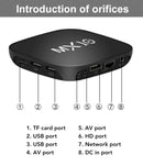 New Android Tv Box 1GB 8GB Mini Mx10 Smart Tvbox 2 4g Wifi RK3228 Quad Core Set Top Box 4K Smart TV BOX Dual Band WIFI