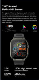 Microwear Ultra Ai3 Smartwatch 5G 180° Rotating Camera Google Play GPS WIFI 2.2inch Amoled HD Display 4G Calling Smartwatch Men