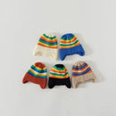 Cute Bear Baby Beanies Hat New Autumn Winter Kid Girl Boy Frog Rainbow Caps Warm Knitted Hats Skullies Toddler Cap Korean Style