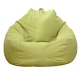 Lazy Sofas Cover Chairs Without Filler Adults Bean Bag Chair Couch Living Room Bedroom Home Tatami Lounger Seat