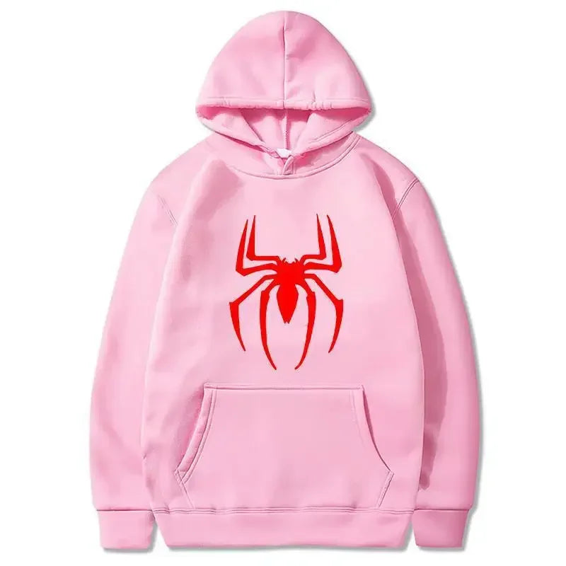 Popular Spider Sweater for Men and Women's Casual Tops Oversize Loose Hip Hop High Street Y2K Clothes Autumn Winter Season Coat