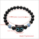 Matching Bracelets Couples Women Men Luminous Cute Cat Friendship Bracelete Black White Cat Head Bangles Glow In The Dark Gift