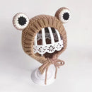 Cute Bear Baby Beanies Hat New Autumn Winter Kid Girl Boy Frog Rainbow Caps Warm Knitted Hats Skullies Toddler Cap Korean Style