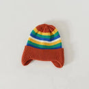 Cute Bear Baby Beanies Hat New Autumn Winter Kid Girl Boy Frog Rainbow Caps Warm Knitted Hats Skullies Toddler Cap Korean Style