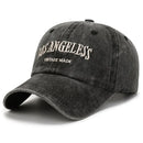 Fashion Casual Baseball Cap for Women Men Cotton Soft Top Hats Unisex Los Angeles Embroidery Snapback Hat Hiking Sunscreen Caps