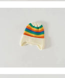 Cute Bear Baby Beanies Hat New Autumn Winter Kid Girl Boy Frog Rainbow Caps Warm Knitted Hats Skullies Toddler Cap Korean Style