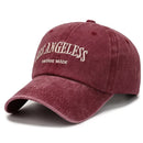 Fashion Casual Baseball Cap for Women Men Cotton Soft Top Hats Unisex Los Angeles Embroidery Snapback Hat Hiking Sunscreen Caps
