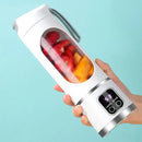 Portable Electric Juicer USB Wireless Charging Mini Juicer Bottle 450ml Cup Fruit Mixer Electric Handheld Blender for Home
