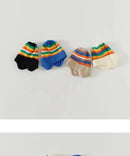 Cute Bear Baby Beanies Hat New Autumn Winter Kid Girl Boy Frog Rainbow Caps Warm Knitted Hats Skullies Toddler Cap Korean Style