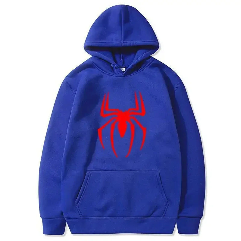 Popular Spider Sweater for Men and Women's Casual Tops Oversize Loose Hip Hop High Street Y2K Clothes Autumn Winter Season Coat