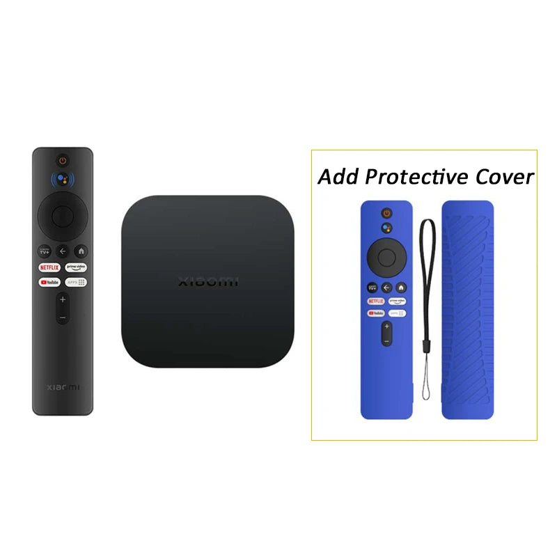Global Version Xiaomi Mi TV Box 3nd Gen 4K Ultra HD Google TV Dolby Vision HDR10+ Google Assistant Smart Mi Box S Media Player