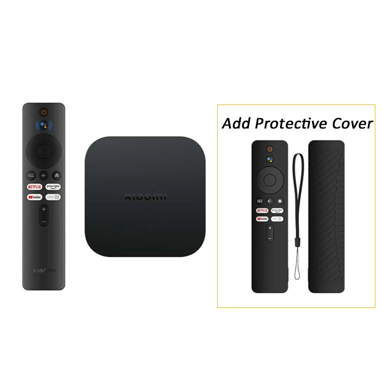 Global Version Xiaomi Mi TV Box 3nd Gen 4K Ultra HD Google TV Dolby Vision HDR10+ Google Assistant Smart Mi Box S Media Player